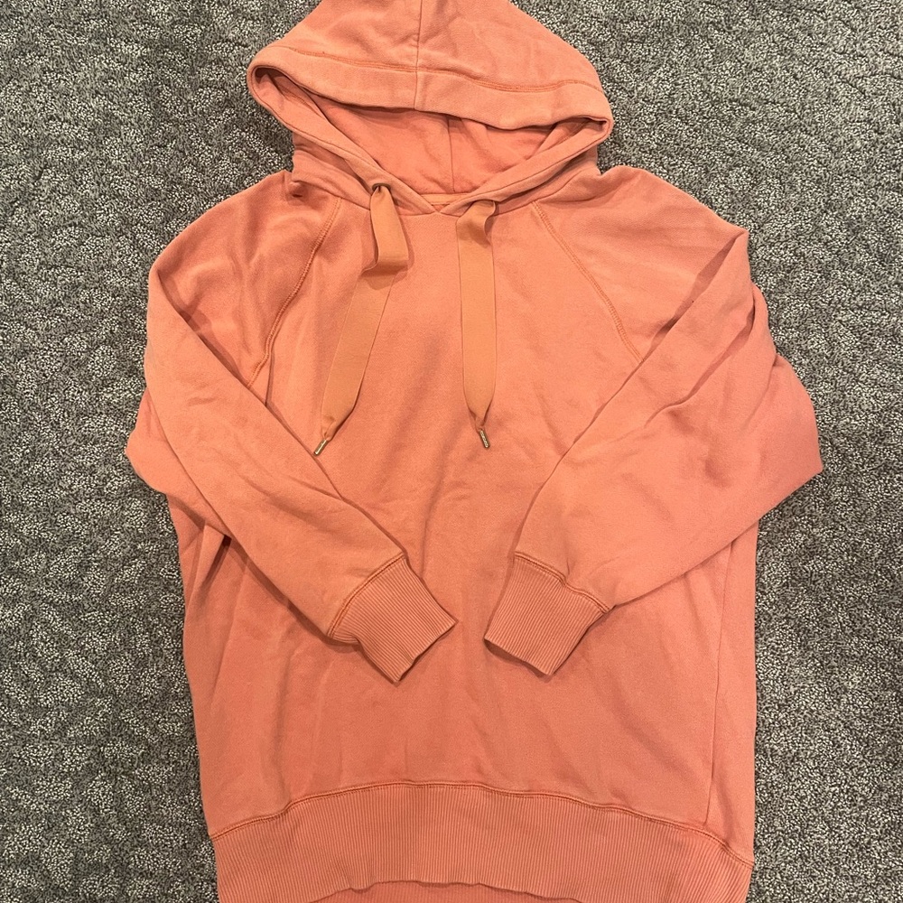 Aerie Coral Hoodie Sweatshirt